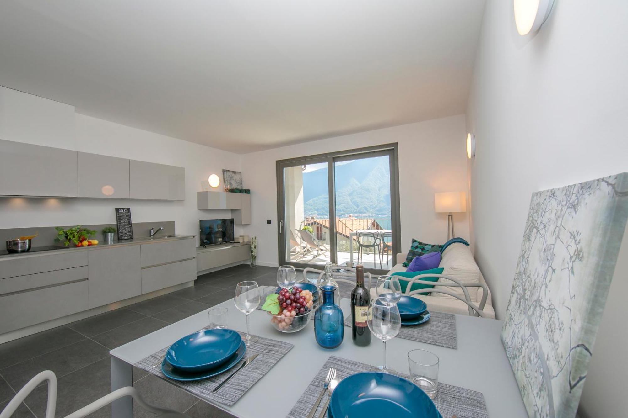 Sant' Agata Bellavista Apartment Ossuccio Bagian luar foto